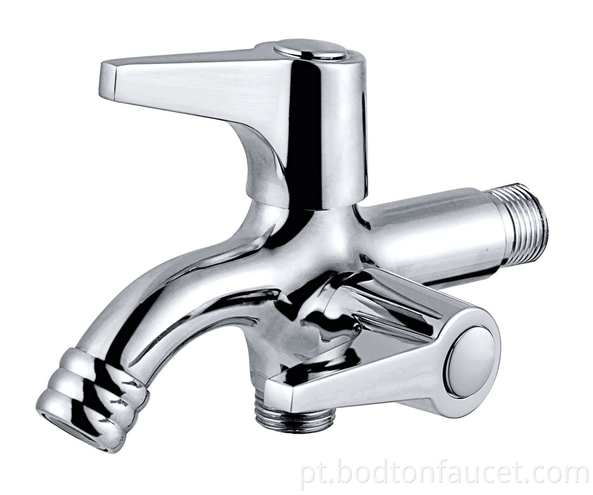 Adjustable household faucet angle valve